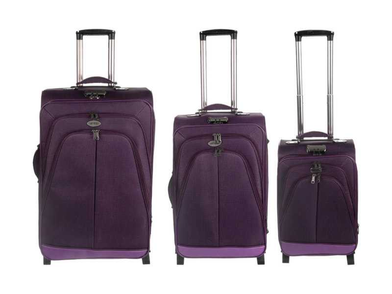مجموعه 3 عددی چمدان تاپ یورو مدل Te-p01