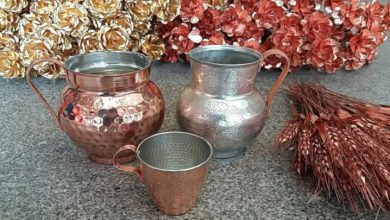 ست کامل ظروف مسی برای آشپزخانه شما ست کامل ظروف مسی برای آشپزخانه شما | خرید انواع قابلمه و قهوهساز مسی