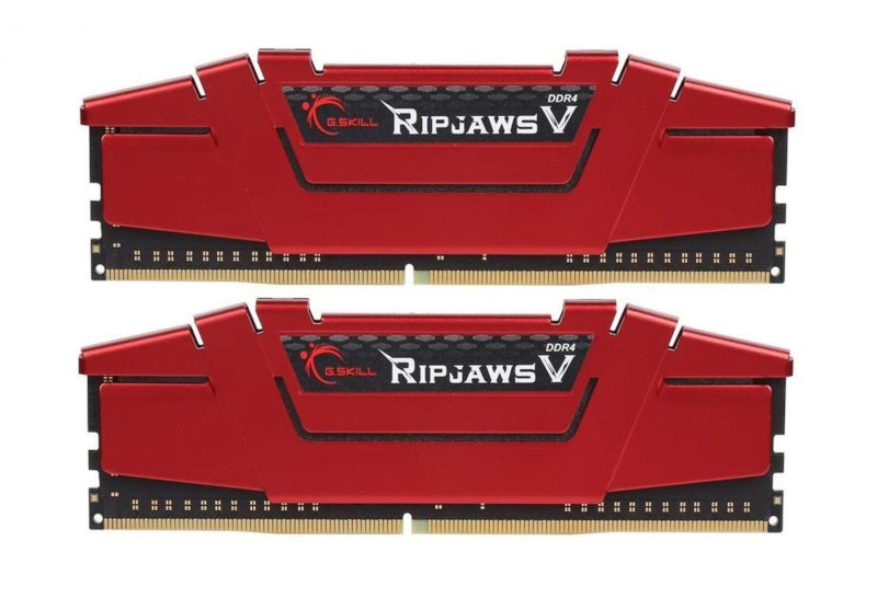رم دسکتاپ DDR4 دو کاناله 2400 مگاهرتز جی اسکیل سری Ripjaws V ظرفیت 16گیگابایت