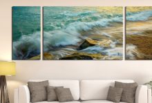 خرید اینترنتی تابلو دیواری سه تیکه ارزان قیمت