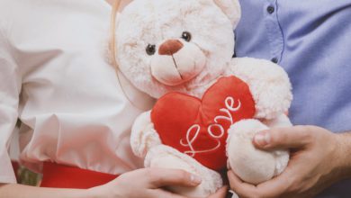 خرید خرس ولنتاین بزرگ و ارزان ست هدیه خرس ولنتاین 98 با قیمت مناسب