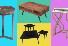 خرید 15 مدل میز جلو مبلی و عسلی شیک چوبی و سنگی