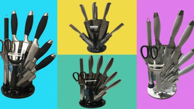 خرید سرویس چاقو ویکتوریا 9 پارچه مناسب آشپزخانه با قیمت مناسب