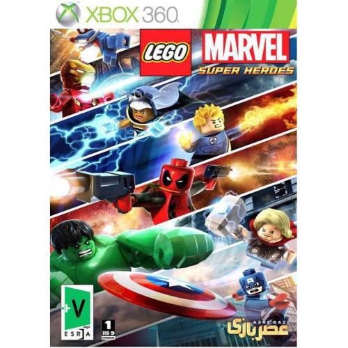 بازی لگو مارول سوپر قهرمانان مخصوص xbox 360