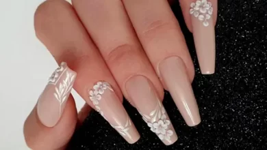 20 مدل ناخن مربعی بلند خاص و شیک 20 مدل ناخن مربعی بلند خاص و شیک